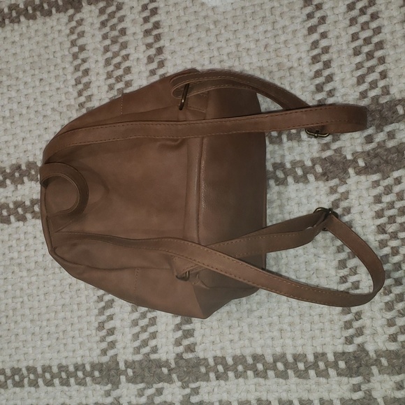 Faux leather backpack purse - Picture 2 of 3